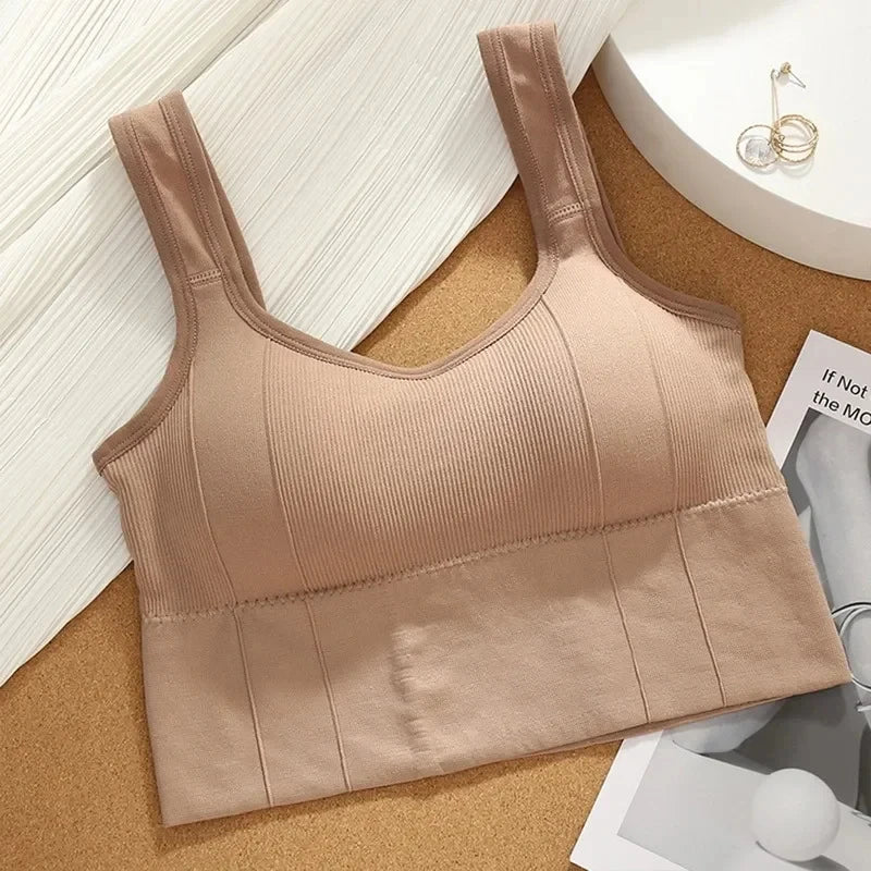 Seamless Push-Up Sports Bra