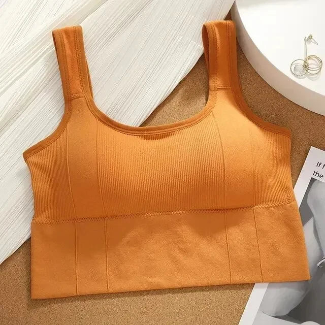 Seamless Push-Up Sports Bra
