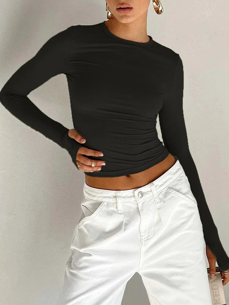 Long Sleeve Crop
