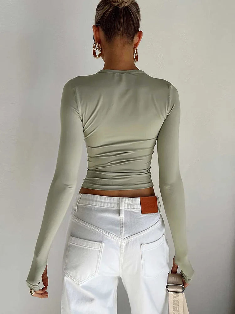 Long Sleeve Crop