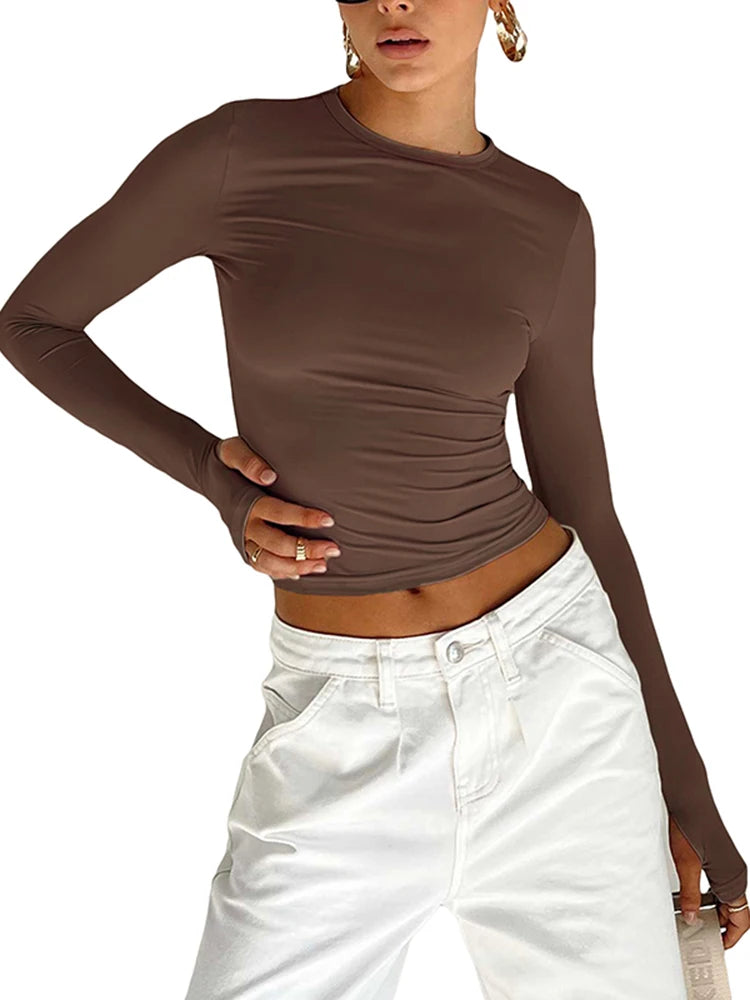 Long Sleeve Crop