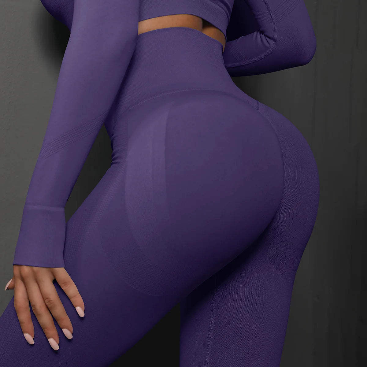 Seamless Fitness Leggings – Slim Fit