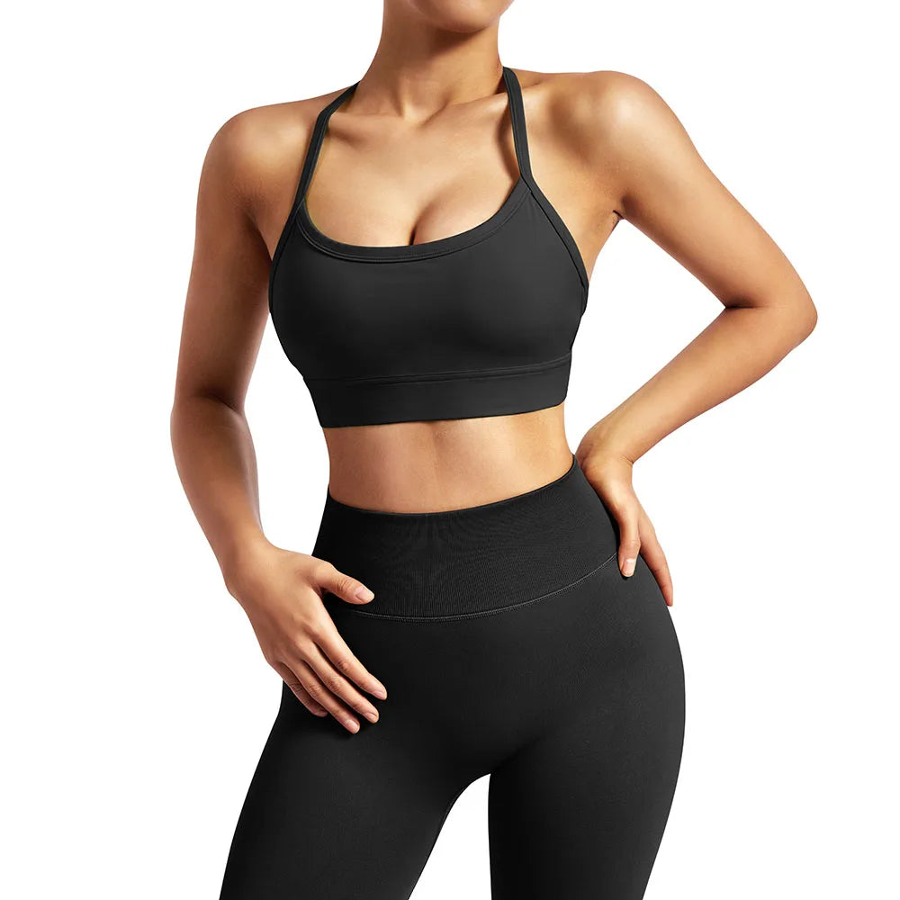 Seamless Backless Gym Top
