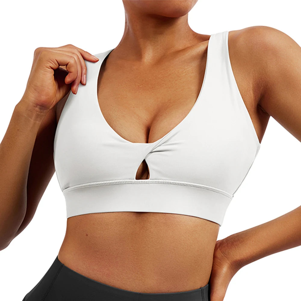 Seamless Backless Gym Top