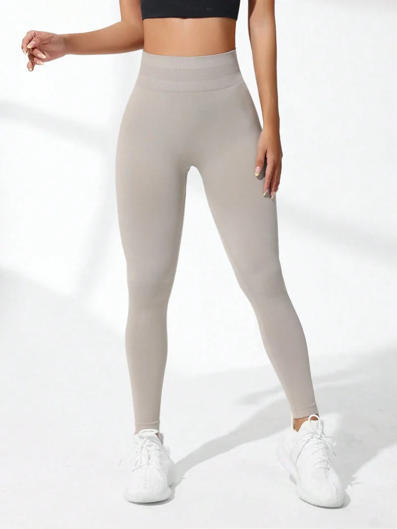 Seamless Yoga Leggings – High Waist