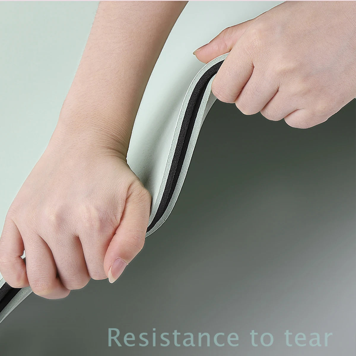 Home Fitness Mat with Alignment Guide