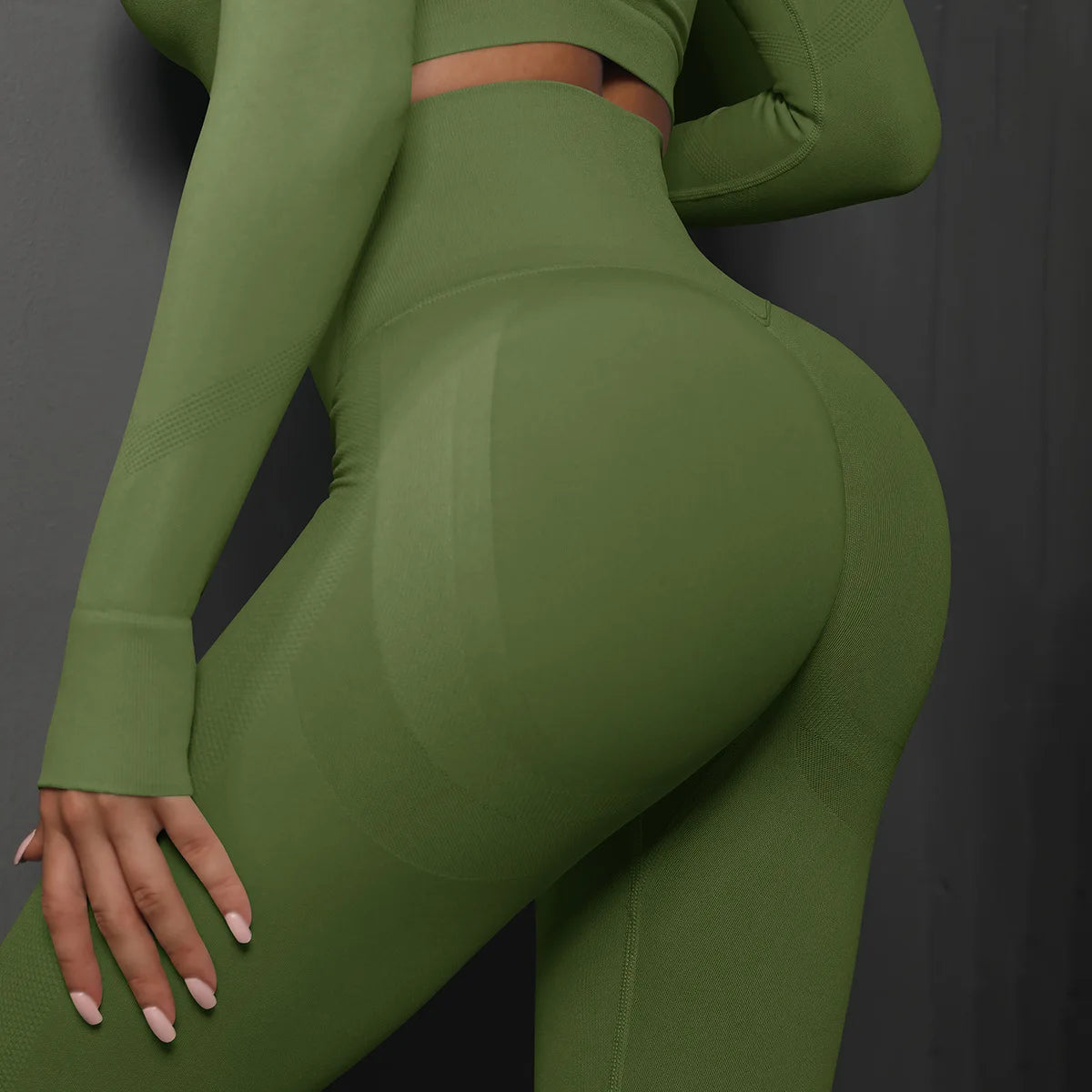 Seamless Fitness Leggings – Slim Fit