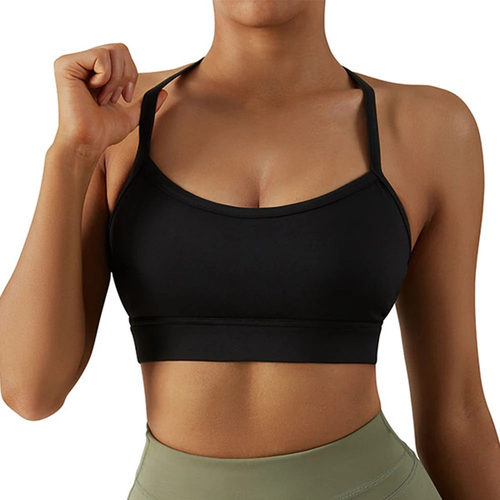 Seamless Backless Gym Top