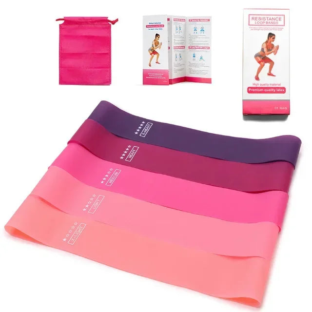 Yoga & Pilates Resistance Bands – Full Body Workout