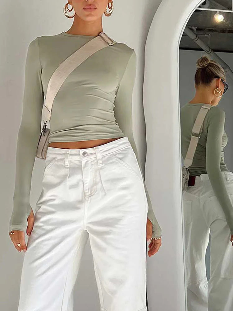 Long Sleeve Crop