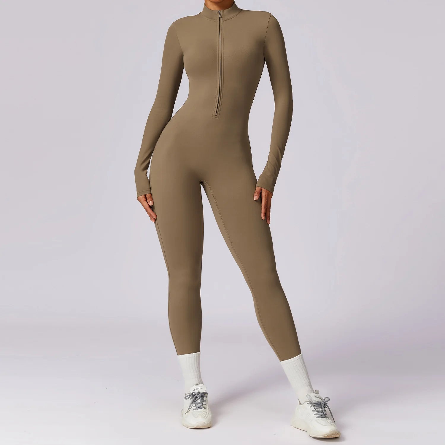 Thermal Seamless Fleece Jumpsuit – Yoga & Ski