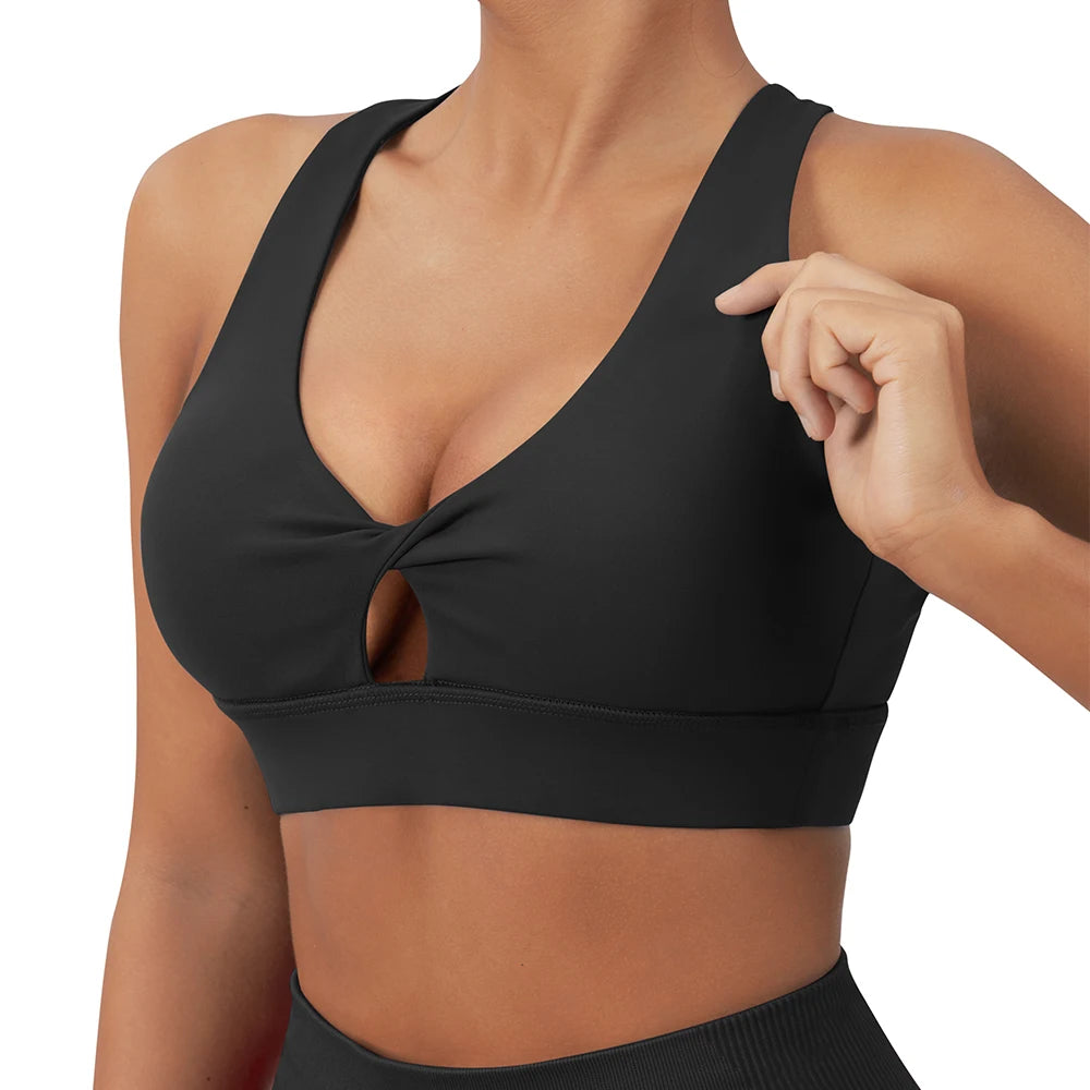 Seamless Backless Gym Top