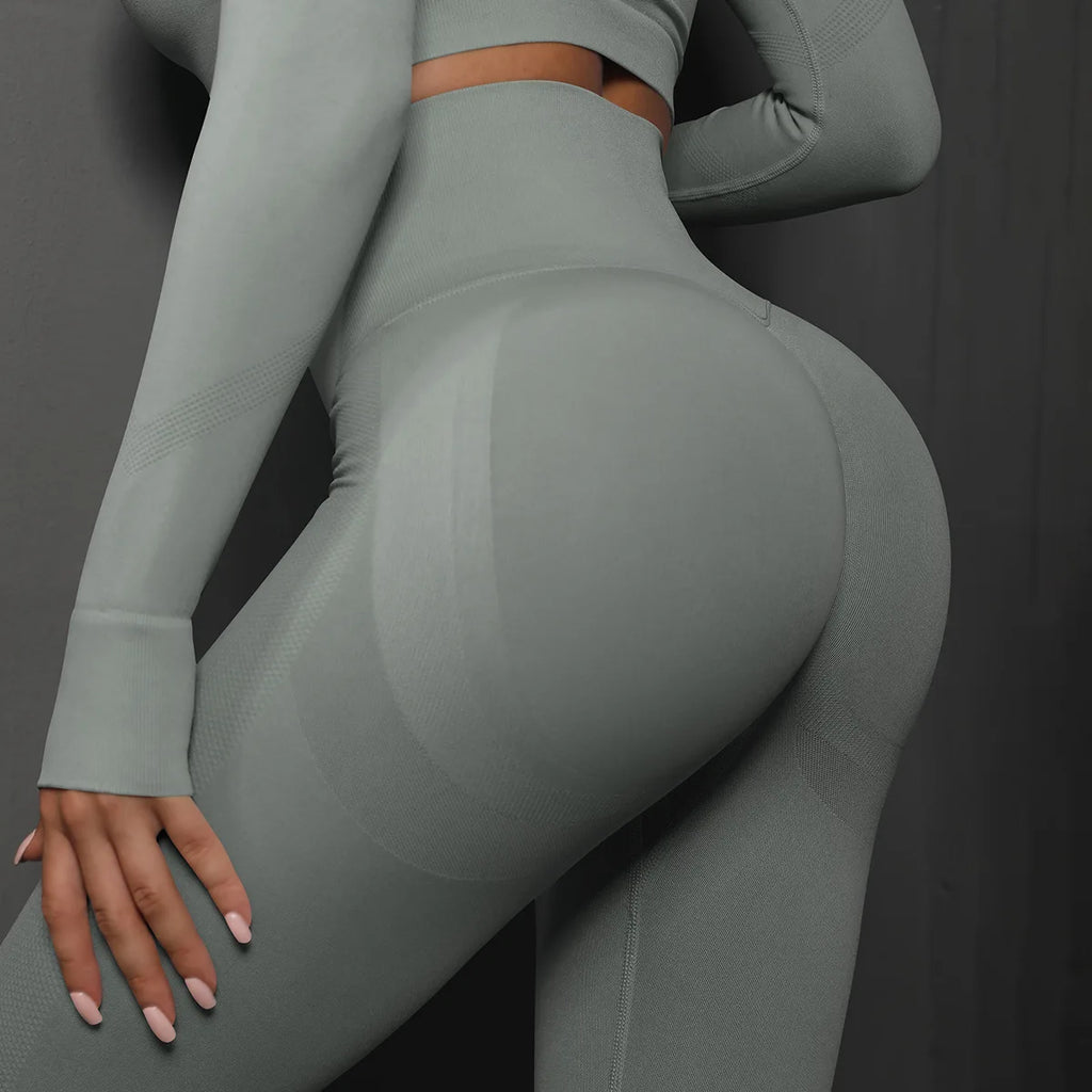 Seamless Fitness Leggings – Slim Fit