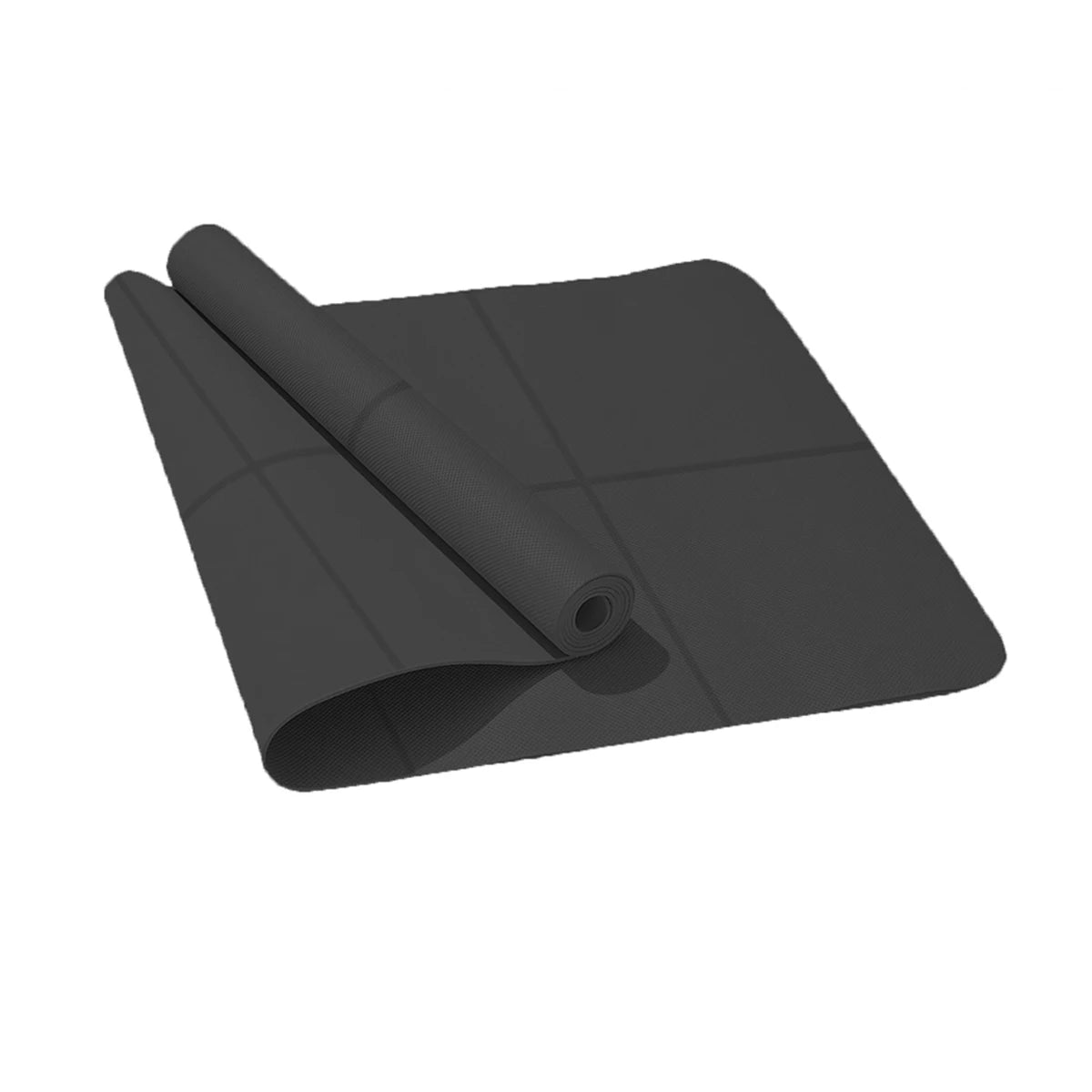 Sports & Pilates Yoga Mat - 4mm Thick Foam