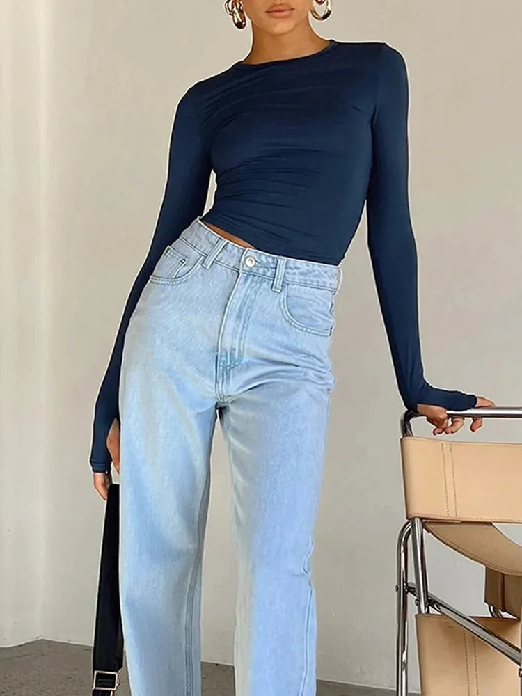 Long Sleeve Crop